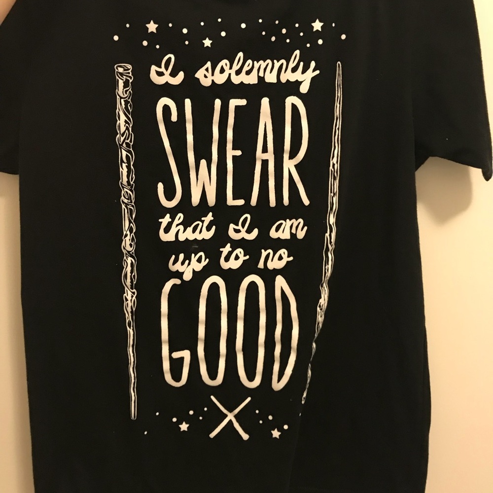 I solemnly swear that I am up to no good t shirt